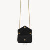 Túi xách đeo chéo YSL Loulou màu đen dây xích vàng authentic MHHY052 2026