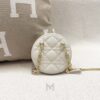 Túi Đeo Chéo Dior Mini Tròn Trắng Da Bê Sần Hàng Hiệu Dr060 2026 Túi Đeo Chéo Dior Mini Tròn Trắng Da Bê Sần Hàng Hiệu Dr060 2026