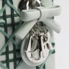 Túi Xách Đeo Chéo Dior Xanh Ngọc Da Bê Cannage Auth DR064 2026 Túi Xách Đeo Chéo Dior Xanh Ngọc Da Bê Cannage Auth DR064 2026