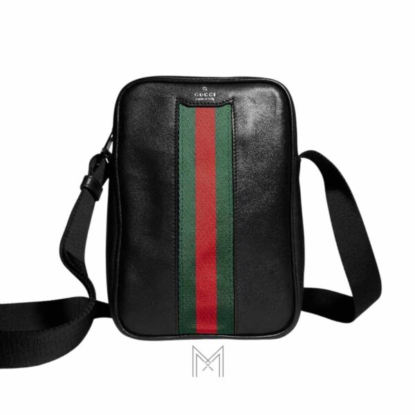 Túi Gucci dây vải màu đen hàng hiệu chính hãng NTG033