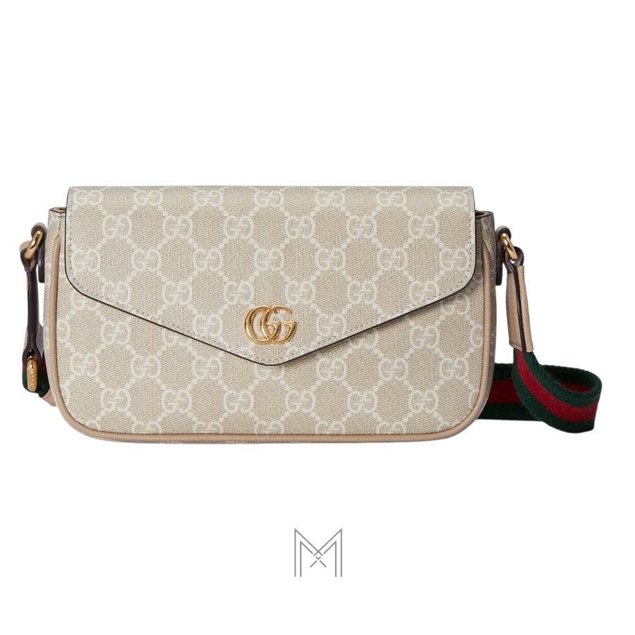 Túi Gucci đựng điện thoại màu be hoạ tiết authentic NTG026 2026 Túi Gucci đựng điện thoại màu be hoạ tiết authentic NTG026 2026