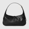 Túi Gucci Jackie 1961 màu đen khoá vàng authentic NTG022 2026