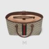 Túi xách Gucci sọc phối hoạ tiết GG chính hãng NTG012 2026