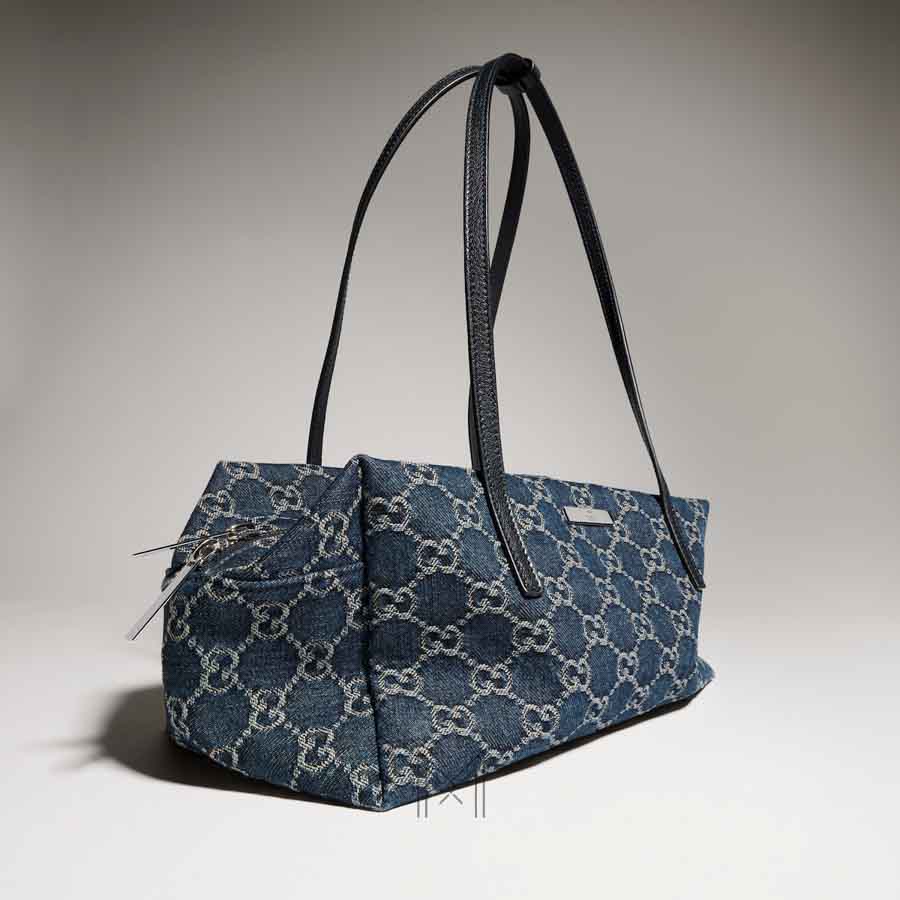 Túi Gucci màu xanh hoạ tiết monogram chính hãng NTG004 2026 Túi Gucci màu xanh hoạ tiết monogram chính hãng NTG004 2026
