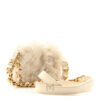 Túi lông CHANEL Fantasy Fur CC Flap Bag màu be chính hãng TCN03 2026