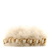 Túi lông CHANEL Fantasy Fur CC Flap Bag màu be chính hãng TCN03 2026