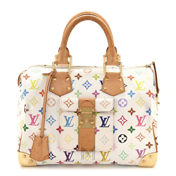 Túi Xách Trống LV Multicolor Monogram 7 Màu Chính Hãng LV 0212