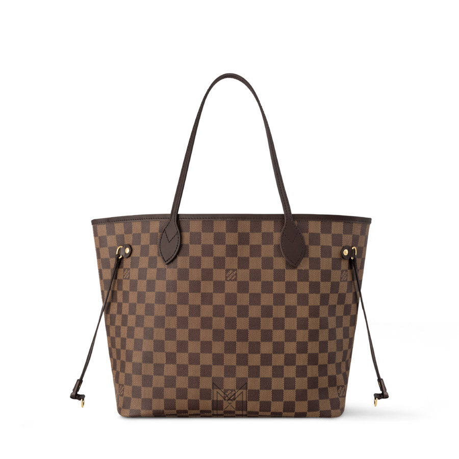 Túi Xách LV Neverfull Màu Nâu Damier Canvas Chính Hãng LV373 2026 Túi Xách LV Neverfull Màu Nâu Damier Canvas Chính Hãng LV373 2026