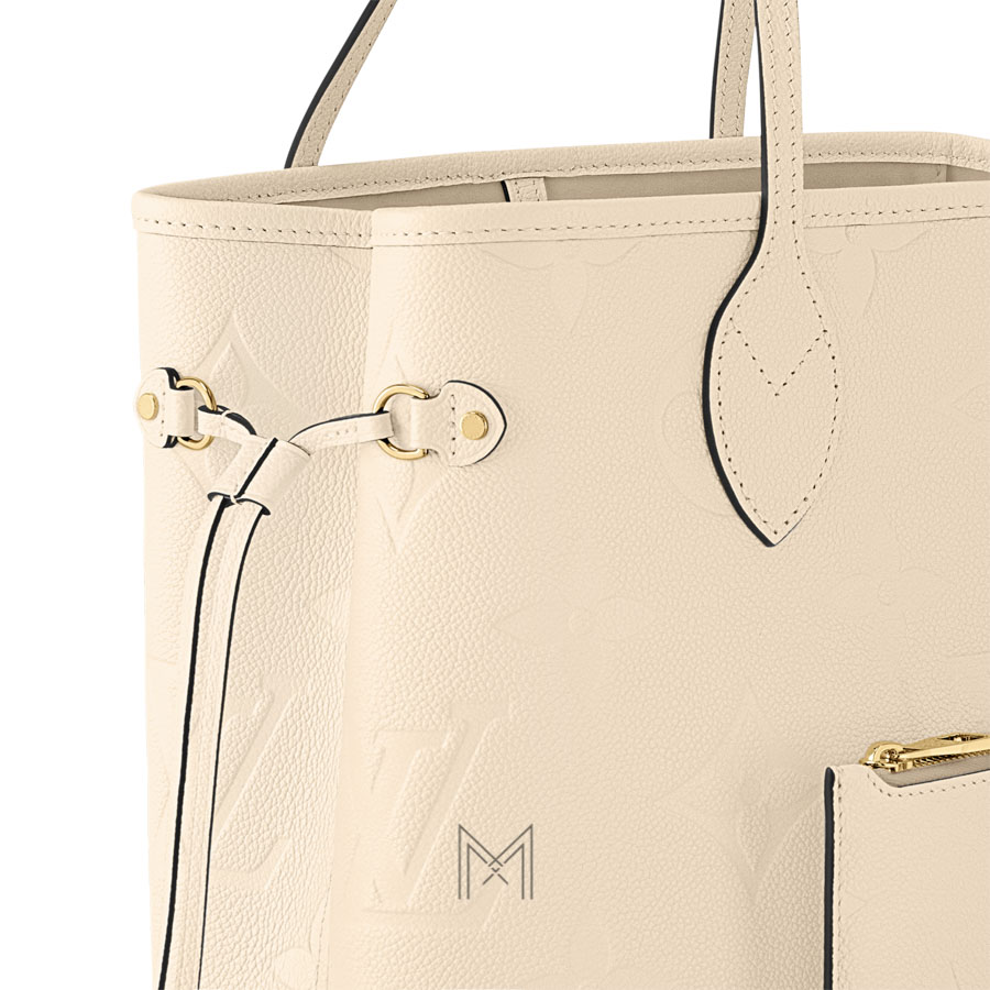 Túi xách tote LV size to màu trắng dập monogram thời trang LV 384 2026 Túi xách tote LV size to màu trắng dập monogram thời trang LV 384 2026