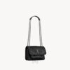 Túi xách đeo chéo YSL Niki màu đen dây xích bạc authentic MHHY040 2026 Túi xách đeo chéo YSL Niki màu đen dây xích bạc authentic MHHY040 2026