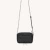 Túi xách đeo chéo YSL Lou màu đen logo bạc chính hãng MHHY034 2026 Túi xách đeo chéo YSL Lou màu đen logo bạc chính hãng MHHY034 2026