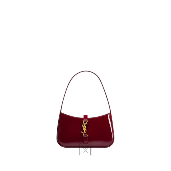 Túi YSL màu đỏ da bóng chính hãng NTY010