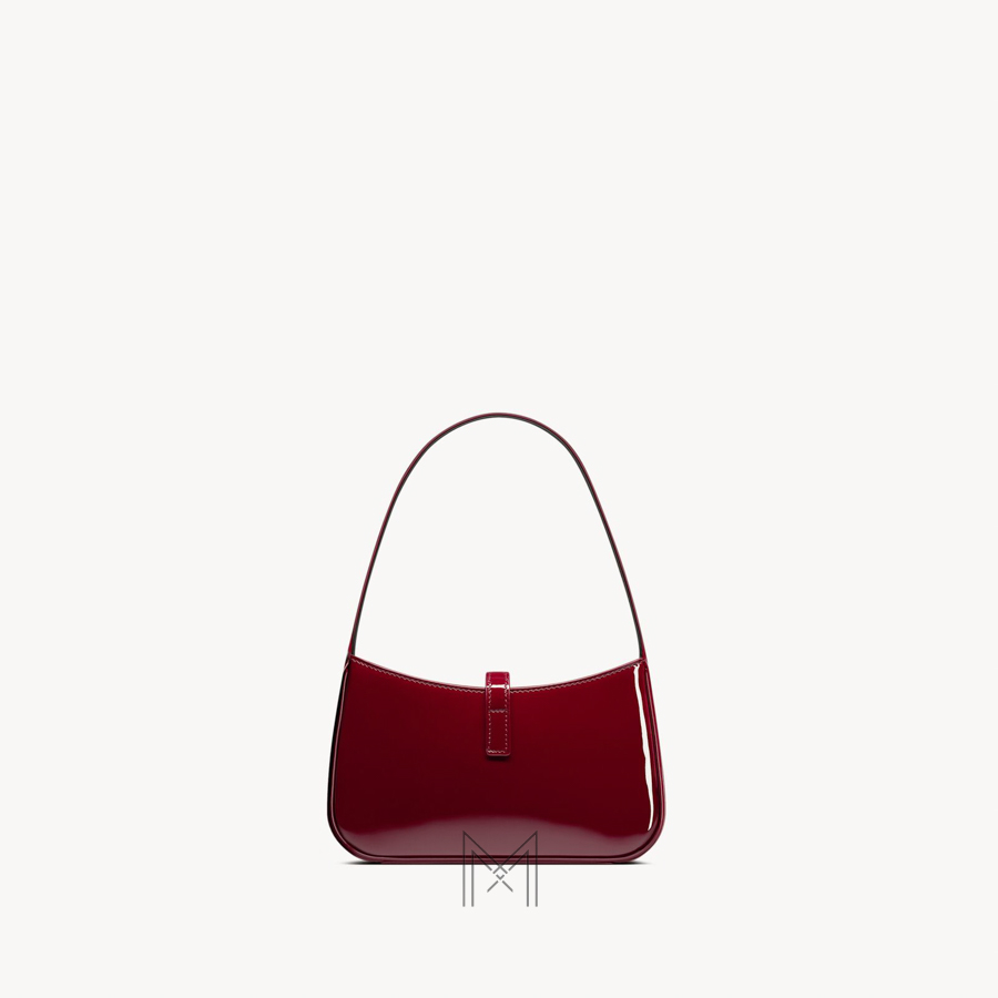 Túi YSL màu đỏ da bóng chính hãng NTY010 2026 Túi YSL màu đỏ da bóng chính hãng NTY010 2026