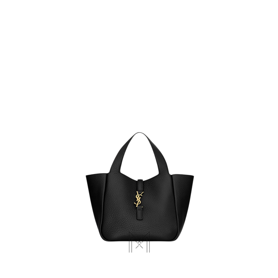 Túi YSL kẹp nách màu đen da sần authentic NTY007 2026 Túi YSL kẹp nách màu đen da sần authentic NTY007 2026
