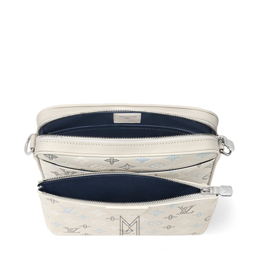 Túi Đeo Chéo LV Trio Messenger Trắng Monogram Chính Hãng MN095 2026 Túi Đeo Chéo LV Trio Messenger Trắng Monogram Chính Hãng MN095 2026