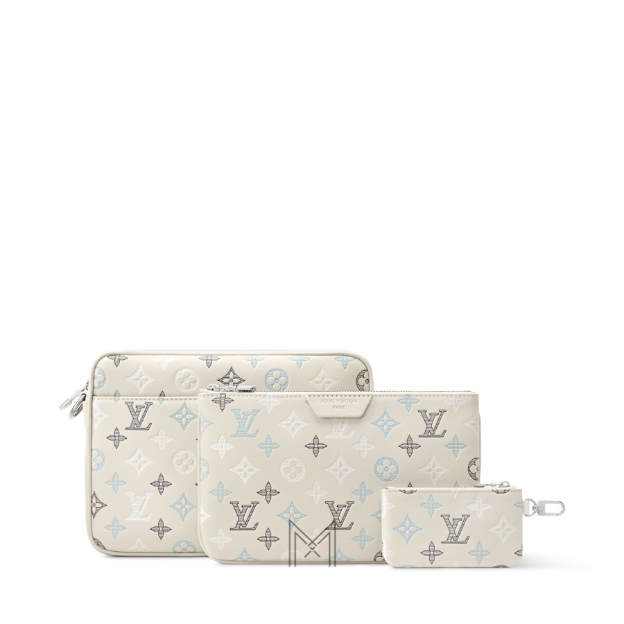 Túi Đeo Chéo LV Trio Messenger Trắng Monogram Chính Hãng MN095 2026 Túi Đeo Chéo LV Trio Messenger Trắng Monogram Chính Hãng MN095 2026