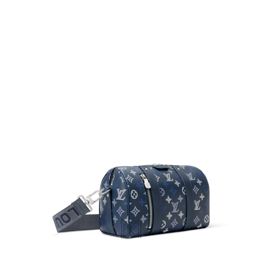 Túi Đeo Chéo LV City Keepball Xanh Monogram Thời Trang Nam MN074 2026 Túi Đeo Chéo LV City Keepball Xanh Monogram Thời Trang Nam MN074 2026
