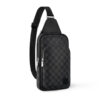 Túi LV Đeo Chéo Avenue MN Đen Damier Canvas Chính Hãng MN023 2026
