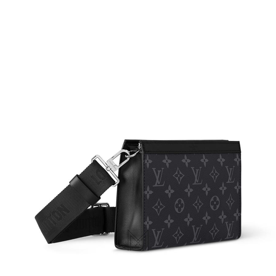 Túi Đeo Chéo LV Gaston Đen Monogram Canvas MN005 2026 Túi Đeo Chéo LV Gaston Đen Monogram Canvas MN005 2026