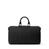 Túi Trống Đeo Chéo LV Keepall Bandoulière Màu Đen Da Sần Chính Hãng MN075 2026 Túi Trống Đeo Chéo LV Keepall Bandoulière Màu Đen Da Sần Chính Hãng MN075 2026