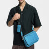 Túi Đeo Chéo Nam LV Trio Messenger Xanh Monogram Canvas MN073 2026