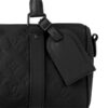 Túi Xách Trống LV Keepall Bandoulière 25 Đen Dập Monogram Chính Hãng MN070 2026