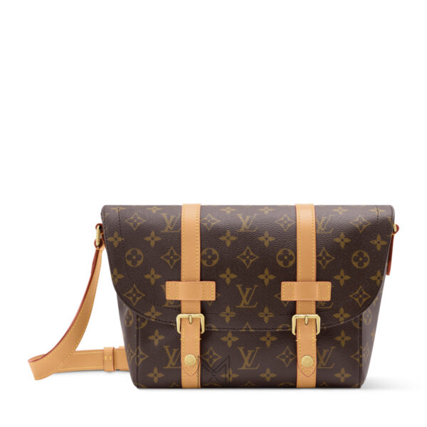 Túi Đeo Chéo LV Christopher Messenger Nâu Monogram Canvas Chính Hãng MN004
