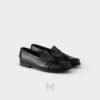 Giày loafer Prada Brushed leather màu đen chính hãng MHNP069 2026 Giày loafer Prada Brushed leather màu đen chính hãng MHNP069 2026