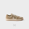 Giày thể thao Prada Downtown Re-Nylon and Suede màu be chính hãng MHNP068 2026