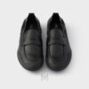 Giày Moca Prada Speedrock Leather màu đen authentic MHNP061 2026