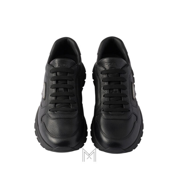 Giày thể thao Prada Prax 2.0 Leather màu đen authentic MHNP056