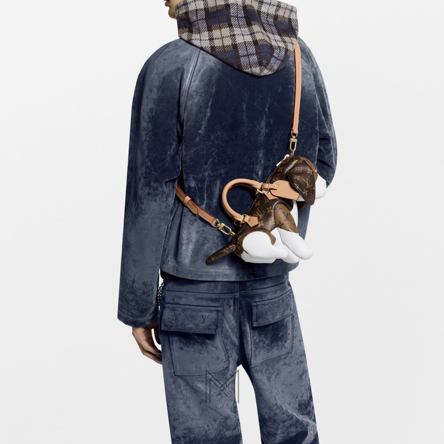 Túi Đeo Chéo Nam Louis Vuitton Beagle Canvas Monogram Auth MN113 2026 Túi Đeo Chéo Nam Louis Vuitton Beagle Canvas Monogram Auth MN113 2026