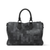 Túi Trống LV Speedy 30 Màu Đen Họa Tiết Damoflage Pixel Chính Hãng MN065 2026