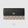 Ví da dài Gucci phối màu hoạ tiết GG Supreme hàng hiệu MVG62 2026 Ví da dài Gucci phối màu hoạ tiết GG Supreme hàng hiệu MVG62 2026