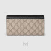 Ví da dài Gucci phối màu hoạ tiết GG Supreme hàng hiệu MVG62 2026 Ví da dài Gucci phối màu hoạ tiết GG Supreme hàng hiệu MVG62 2026