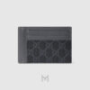 Ví đựng thẻ Gucci xám đen hoạ tiết GG Supreme chính hãng MVG10 2026 Ví đựng thẻ Gucci xám đen hoạ tiết GG Supreme chính hãng MVG10 2026