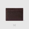 Ví đựng thẻ Gucci Lira da màu nâu hàng hiệu chính hãng MVG18 2026