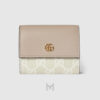 Ví Gucci phối màu hoạ tiết logo kim loại màu vàng MVG119 2026 Ví Gucci phối màu hoạ tiết logo kim loại màu vàng MVG119 2026