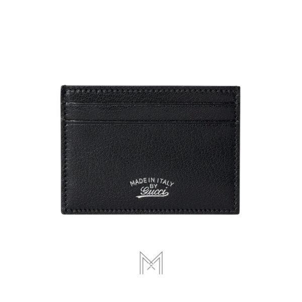 Ví ngắn Gucci Lira màu đen da sần chính hãng MVG46