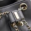 Balo Chanel mini màu xám Caviar chính hãng MCN18 2026