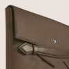 Clutch nam Montblanc nắp gập authentic màu nâu MHCM006 2026