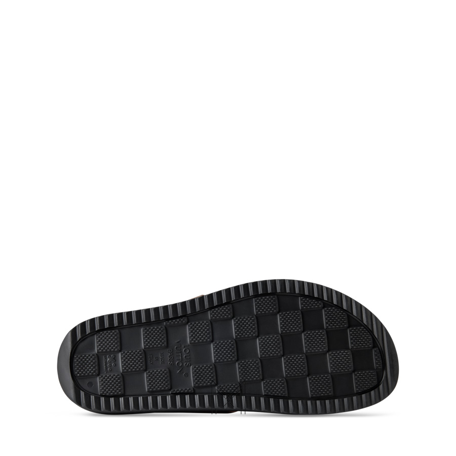 Dép 2 quai ngang Louis Vuitton Venice màu nâu authentic MHDL030 2026 Dép 2 quai ngang Louis Vuitton Venice màu nâu authentic MHDL030 2026