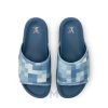 Dép Louis Vuitton Miami quai ngang màu xanh hoạ tiết kẻ ô authentic MHDL026 2026