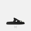 Dép quai ngang Versace màu đen chính hãng MGV045 2026 Dép quai ngang Versace màu đen chính hãng MGV045 2026