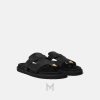 Dép quai ngang Versace màu đen chính hãng MGV045 2026 Dép quai ngang Versace màu đen chính hãng MGV045 2026