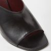 Dép cao gót Versace Giulietta Mules 80 mm màu đen MDV40 2026 Dép cao gót Versace Giulietta Mules 80 mm màu đen MDV40 2026
