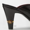 Dép cao gót Versace Giulietta Mules 80 mm màu đen MDV40 2026 Dép cao gót Versace Giulietta Mules 80 mm màu đen MDV40 2026