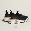 Giày Hermes Moove sneaker màu đen chính hãng MGH069 2026