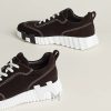 Giày thể thao Hermes Next sneaker màu nâu chính hãng MGH036 2026 Giày thể thao Hermes Next sneaker màu nâu chính hãng MGH036 2026