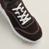 Giày thể thao Hermes Next sneaker màu nâu chính hãng MGH036 2026 Giày thể thao Hermes Next sneaker màu nâu chính hãng MGH036 2026